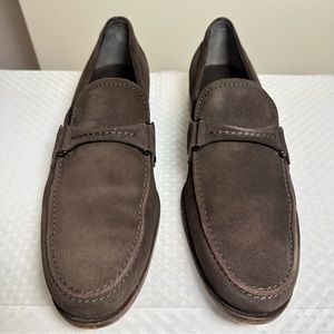 Tod's Suede Brown Loafers Made In Italy Men’s Size 9